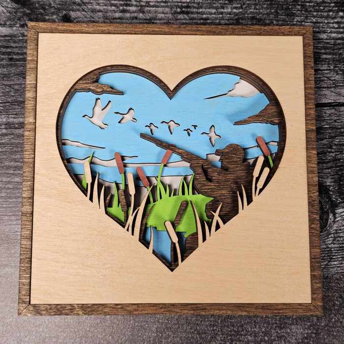 Layered Heart Signs