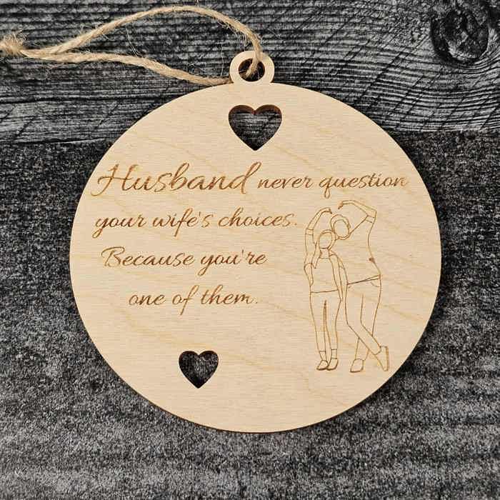 Family Love & Laughter Christmas Ornaments