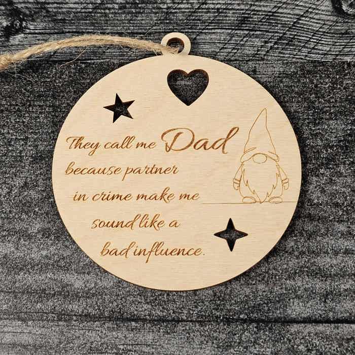 Family Love & Laughter Christmas Ornaments