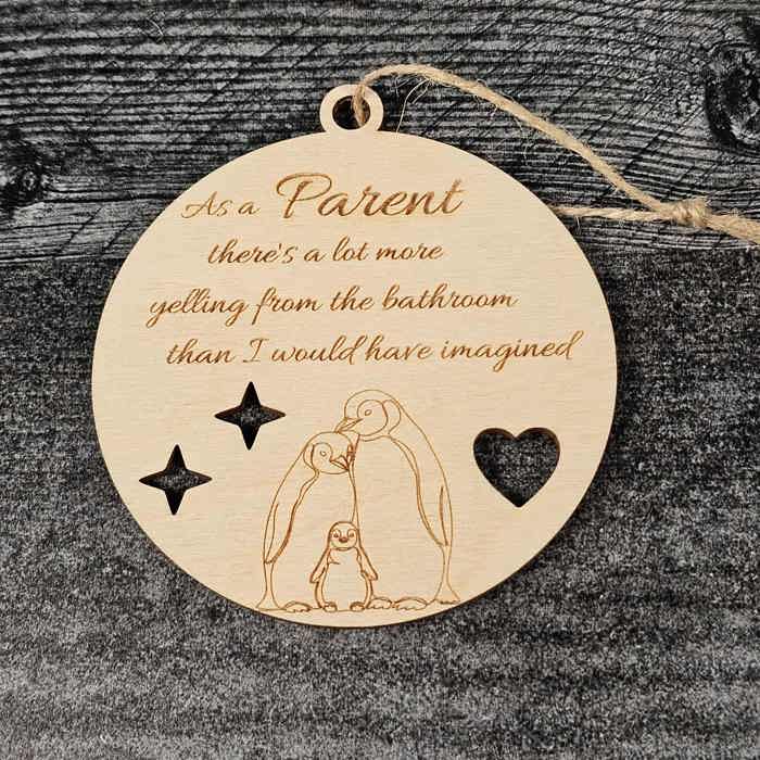 Family Love & Laughter Christmas Ornaments