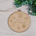  Wooden Christmas Ornaments
