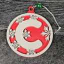  Personalized Wooden Letter Ornaments | Christmas Gifts | Holiday Decor