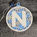  Personalized Wooden Letter Ornaments | Christmas Gifts | Holiday Decor