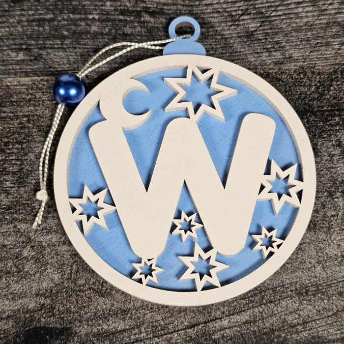 Personalized Wooden Letter Ornaments | Christmas Gifts | Holiday Decor