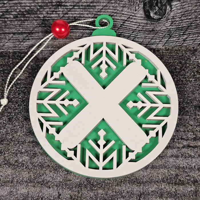 Personalized Wooden Letter Ornaments | Christmas Gifts | Holiday Decor