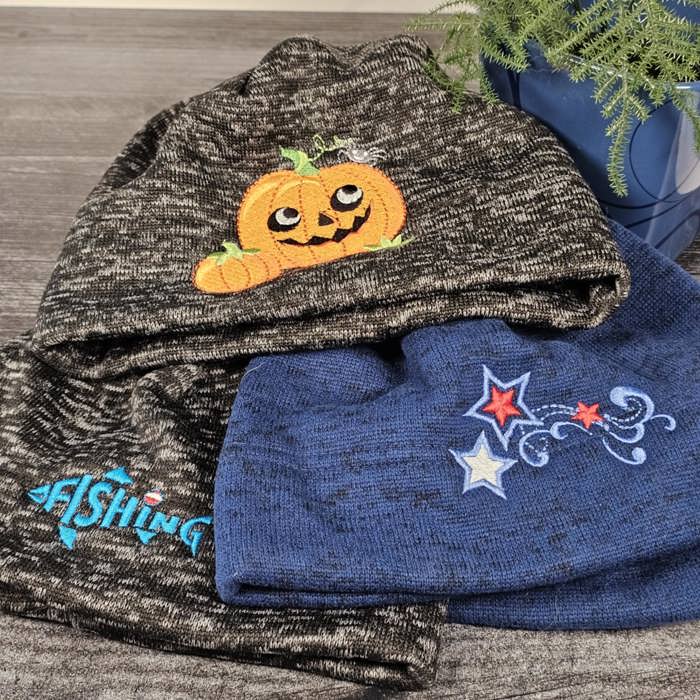 Embroidered Beanies