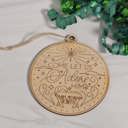  Wooden Christmas Ornaments