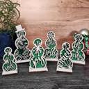  Snowmen Shelf Sitters with Words | Holiday Decor