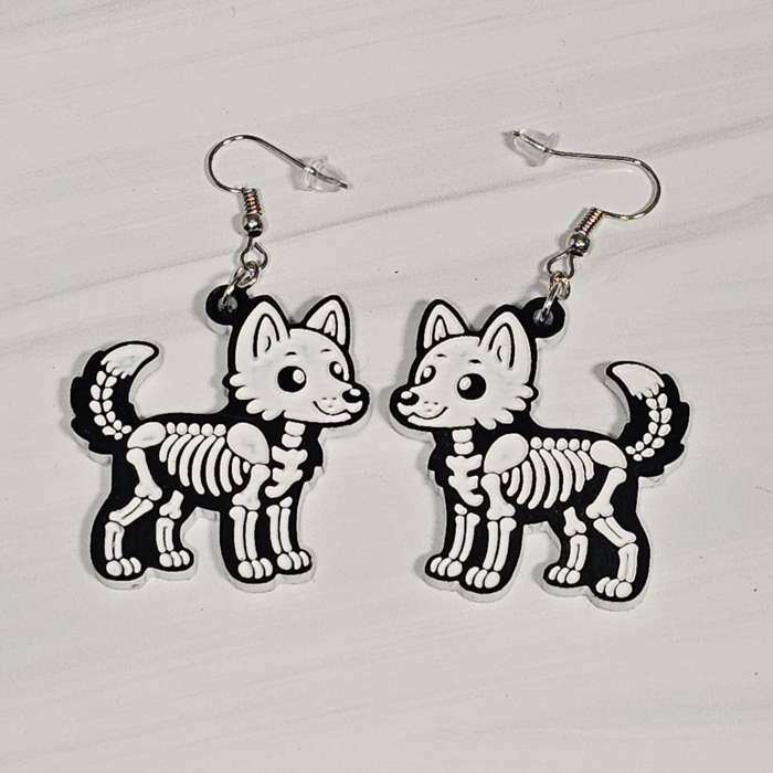 Halloween Skeleton Earrings