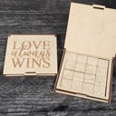  Valentine’s Day Wooden Puzzle | Unfinished DIY Coloring Activity