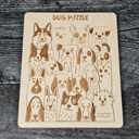  Wooden Laser-Cut Puzzles