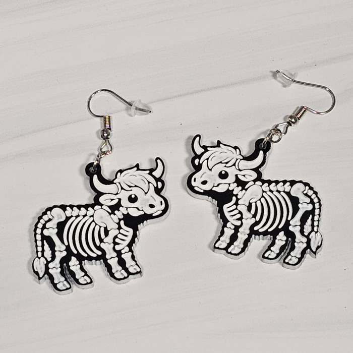 Halloween Skeleton Earrings