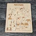 Wooden Laser-Cut Puzzles