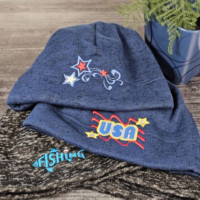 Embroidered Beanies