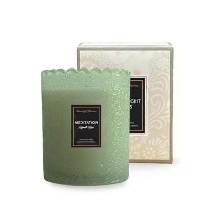 Meditation Moonlit Moss Non-Toxic 8oz Kaia Candle 