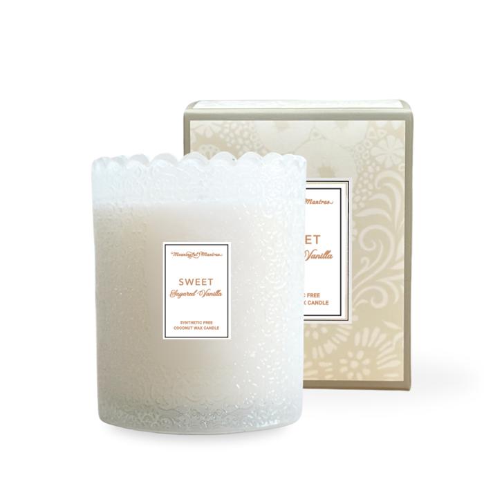 Sugared Vanilla Non-Toxic 8oz Kaia Candle