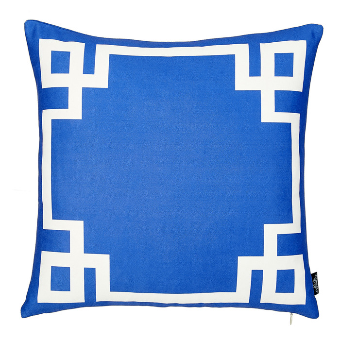 Decorative Geometric Single Throw Pillow Cover for Couch, Bedding