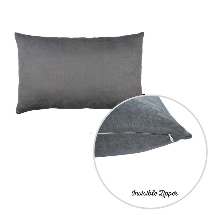 Honey Set of 2 Decorative Throw Pillow Cover Solid Color Lumbar & Square Pillowcase for Couch, Bedding