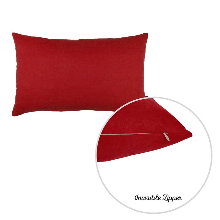 Honey Set of 2 Decorative Throw Pillow Cover Solid Color Lumbar & Square Pillowcase for Couch, Bedding