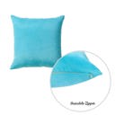Sky Blue 20X20" Honey Set of 2 Decorative Throw Pillow Cover Solid Color Lumbar & Square Pillowcase for Couch, Bedding