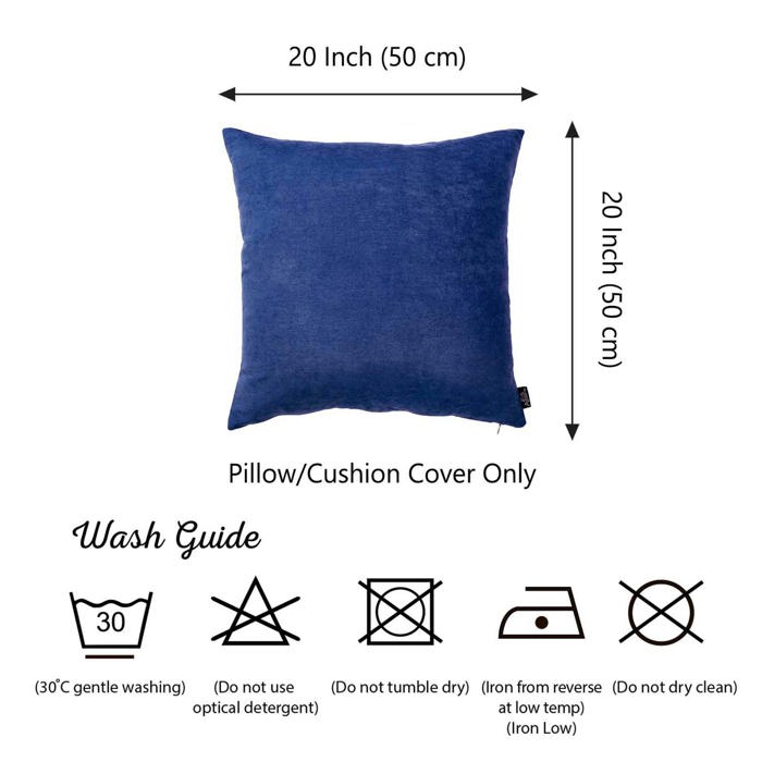 Honey Set of 2 Decorative Throw Pillow Cover Solid Color Lumbar & Square Pillowcase for Couch, Bedding