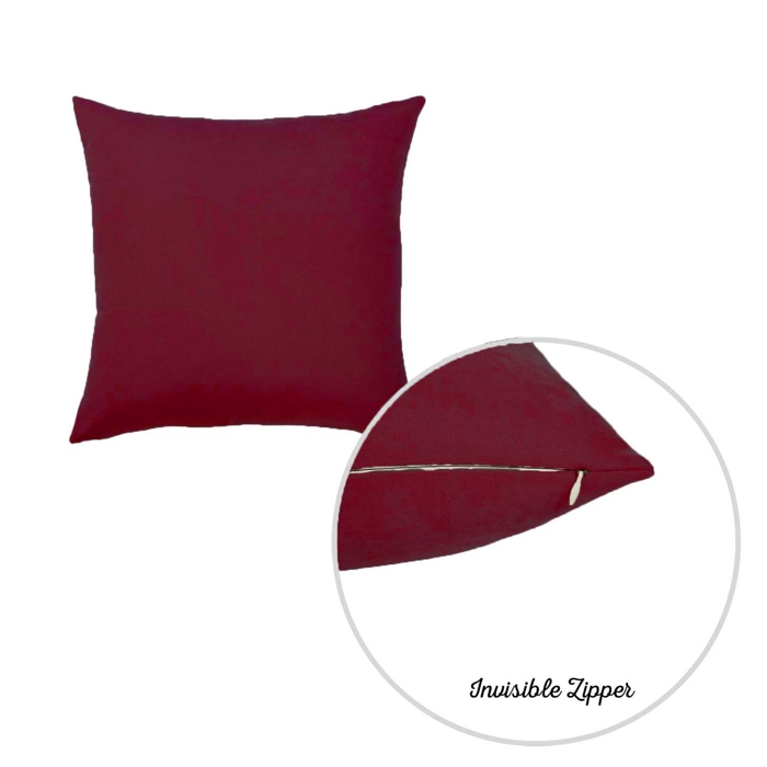 Honey Set of 2 Decorative Throw Pillow Cover Solid Color Lumbar & Square Pillowcase for Couch, Bedding