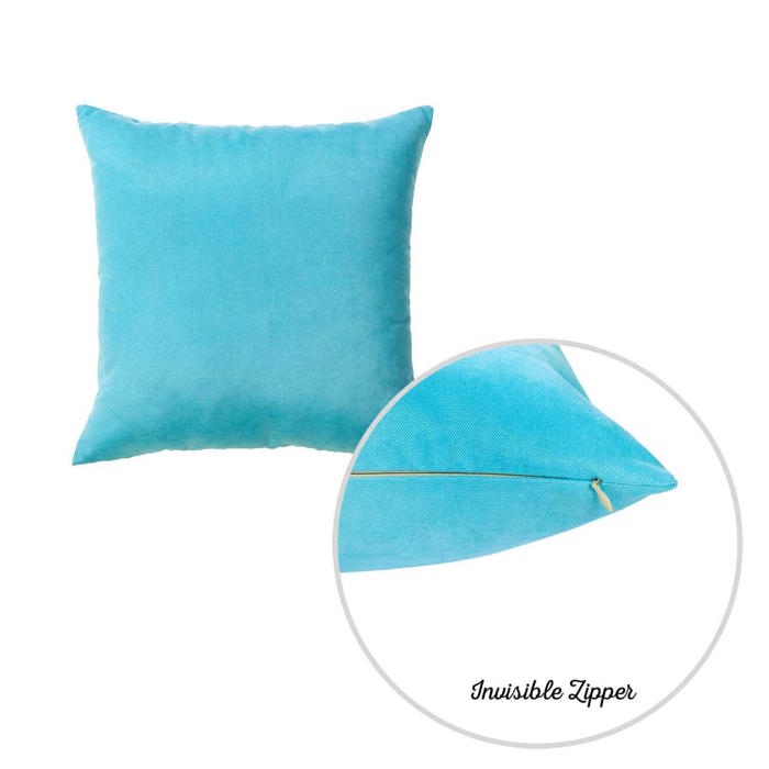 Honey Set of 2 Decorative Throw Pillow Cover Solid Color Lumbar & Square Pillowcase for Couch, Bedding