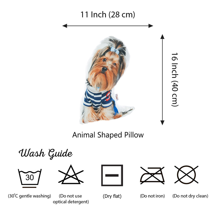 Animal Shaped Pillow, Filled Pillow