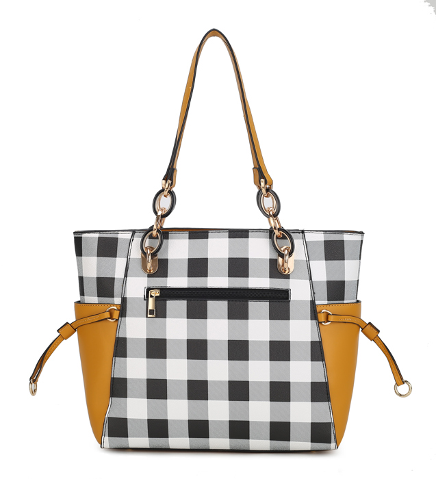 MKF Collection Yale Tote Bag with Wallet Set by Mia K.