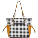 Mustard Yellow MKF Collection Yale Tote Bag with Wallet Set by Mia K.