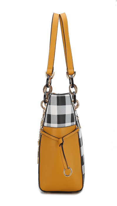 MKF Collection Yale Tote Bag with Wallet Set by Mia K.