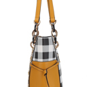 Mustard Yellow MKF Collection Yale Tote Bag with Wallet Set by Mia K.