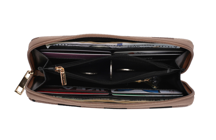 MKF Collection Yale Tote Bag with Wallet Set by Mia K.