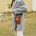 Cognac Brown Brown MKF Collection Havana II Phone Crossbody Bag by Mia K.