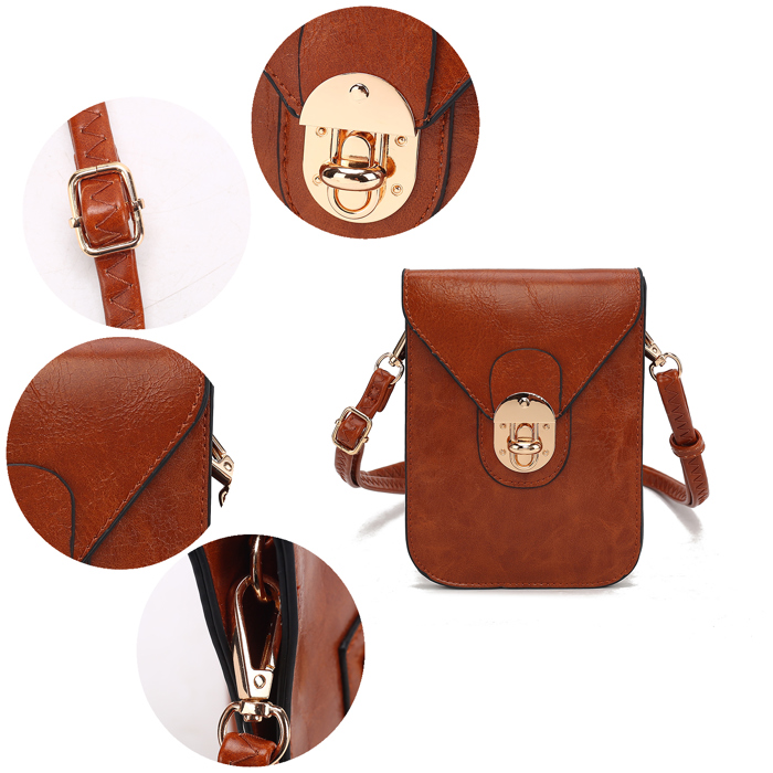 MKF Collection Havana II Phone Crossbody Bag by Mia K.