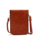 Cognac Brown Brown MKF Collection Havana II Phone Crossbody Bag by Mia K.
