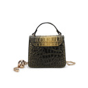 Gold Gold MKF Collection Luxe Croc Embossed Mini Satchel by Mia K.