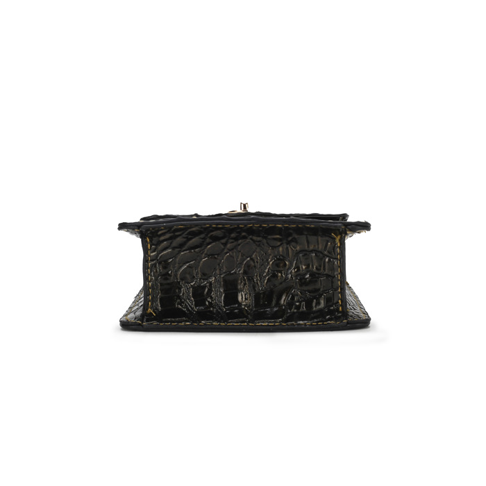 MKF Collection Luxe Croc Embossed Mini Satchel by Mia K.