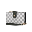 Olive Printed MKF Collection Solene Monogram Wristlet by Mia K.