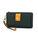 Olive Yellow Solid MKF Collection Olympe Wristlet Wallet by Mia K.