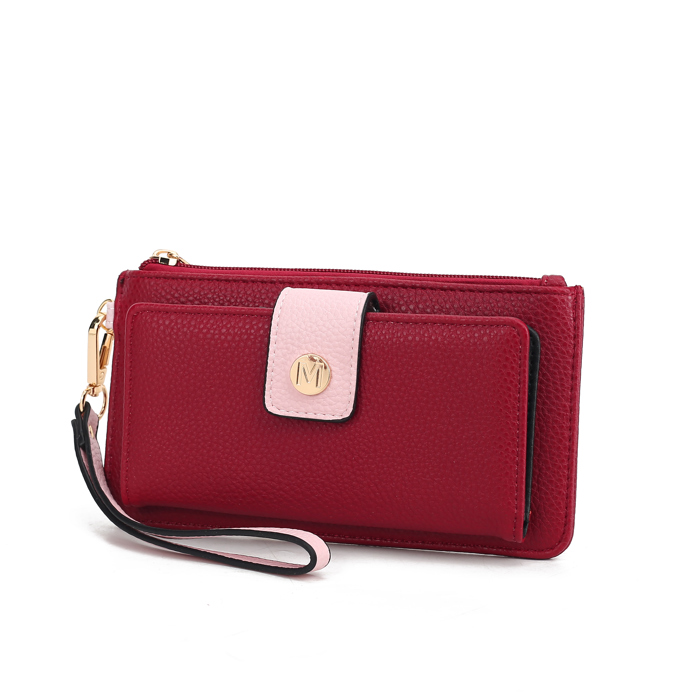 MKF Collection Olympe Wristlet Wallet by Mia K.
