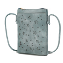 Blue Solid MKF Collection Jana Crossbody Bag by Mia K.