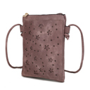 Rose Solid MKF Collection Jana Crossbody Bag by Mia K.