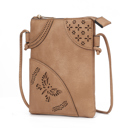 Beige Solid MKF Collection Willow Crossbody bag by Mia K.