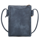Taupe Solid MKF Collection Willow Crossbody bag by Mia K.