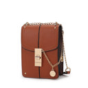 Cognac Brown Solid MKF Collection Iona Crossbody by Mia K.