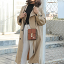 Cognac Brown Solid MKF Collection Iona Crossbody by Mia K.