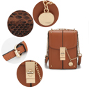 Fuchsia Solid MKF Collection Iona Crossbody by Mia K.