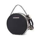 Black Solid MKF Collection Mallory Crossbody by Mia K.