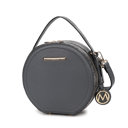 Charcoal Gray Faux Snake Embossed MKF Collection Mallory Crossbody by Mia K.
